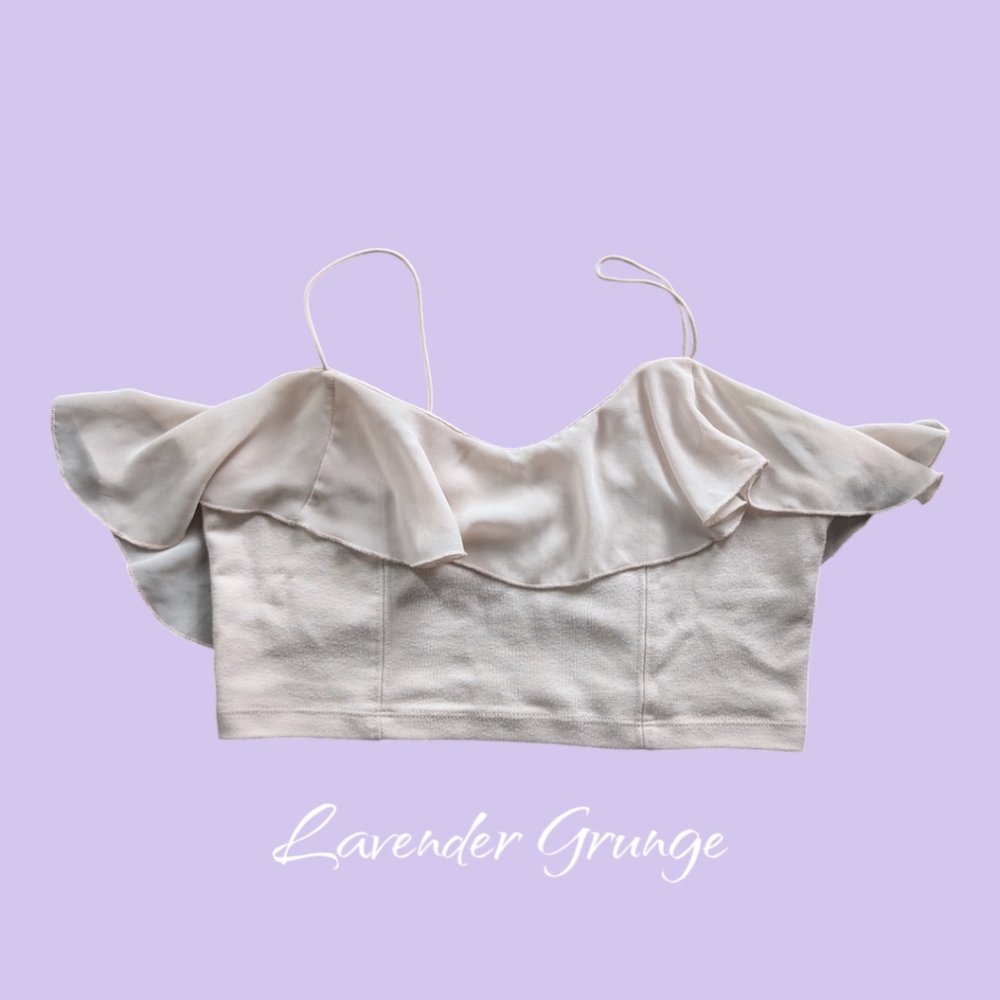 Forever 21 Ruffle Crop Top